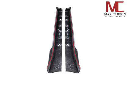 MAX CARBON Dry Carbon Performance side skirts suitable for Porsche 911 991.1 991.2