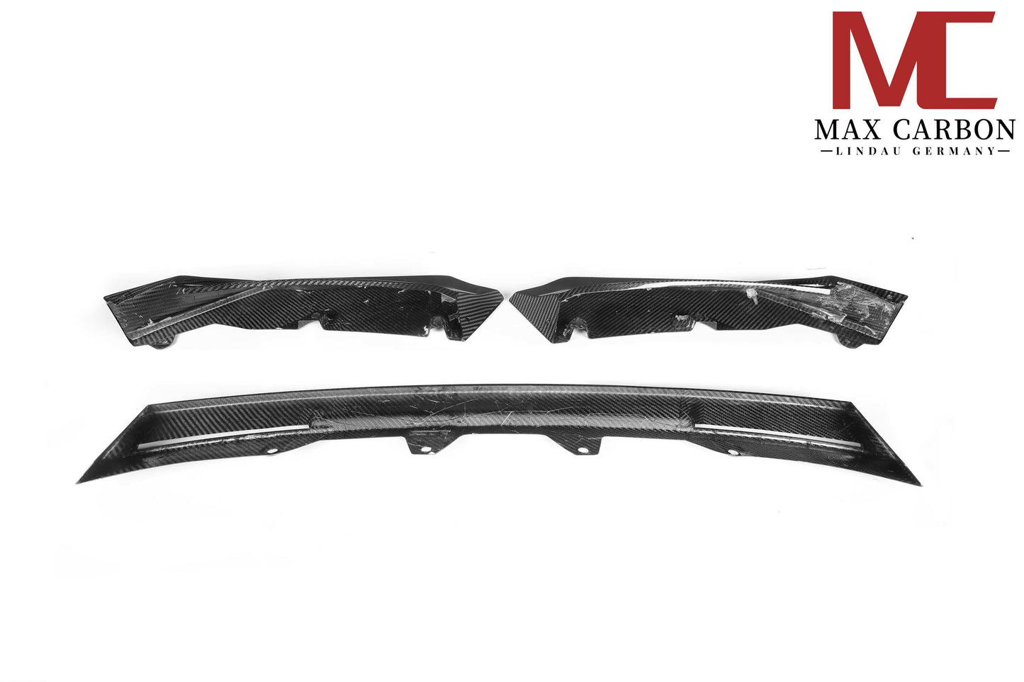 MAX CARBON Dry Carbon Prepreg Front Attachment Front Lip Lip Set for BMW G80 G81 G82 G83 M3 M4 