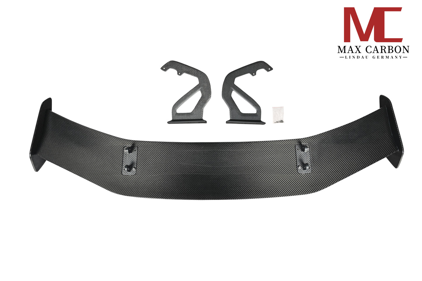 MAX CARBON DRY Carbon rear wing spoiler replacement suitable for Porsche 718 982 Cayman 981 Cayman 