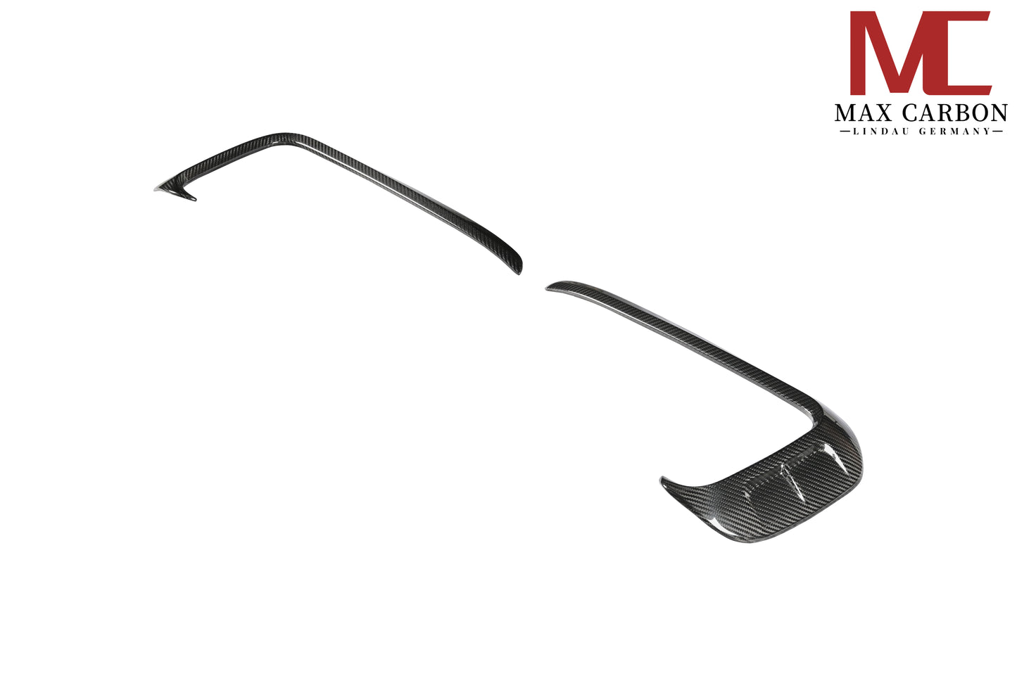 MAX CARBON Front Air Intake Covers suitable for Porsche Cayenne 9YA .2 Facelift 