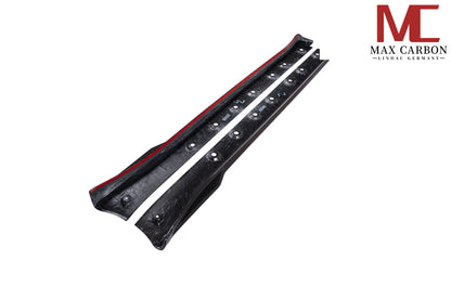 MAX CARBON Dry Carbon Performance side skirts suitable for Porsche 911 991.1 991.2