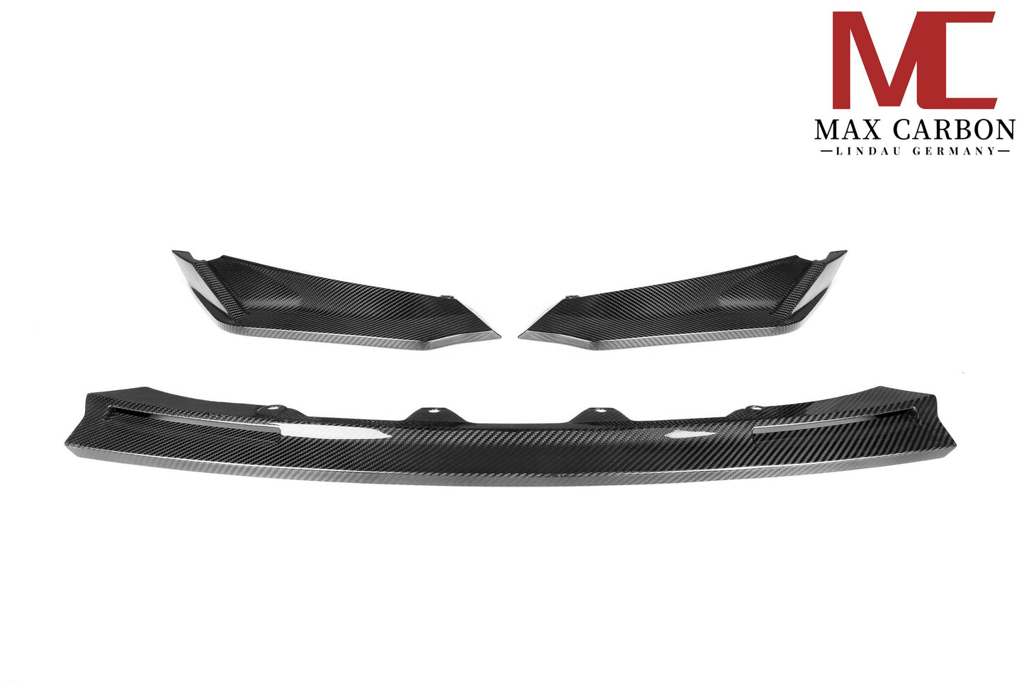 MAX CARBON Dry Carbon Prepreg Front Attachment Front Lip Lip Set for BMW G80 G81 G82 G83 M3 M4 