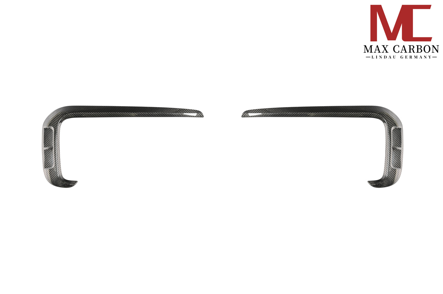 MAX CARBON Front Air Intake Covers suitable for Porsche Cayenne 9YA .2 Facelift 