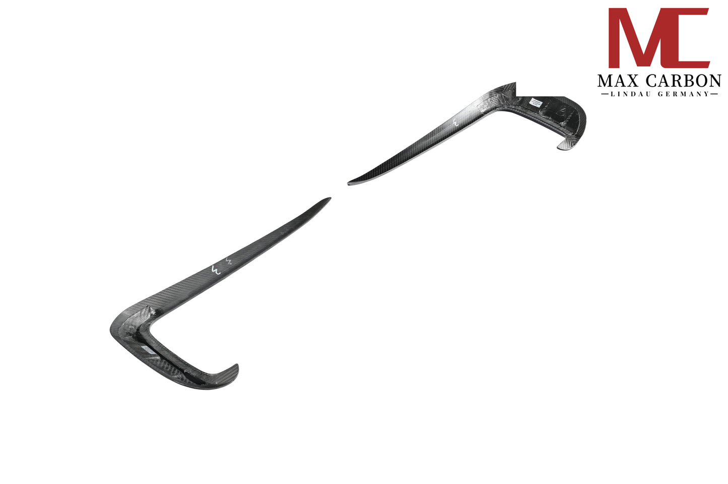 MAX CARBON Front Air Intake Covers suitable for Porsche Cayenne 9YA .2 Facelift 