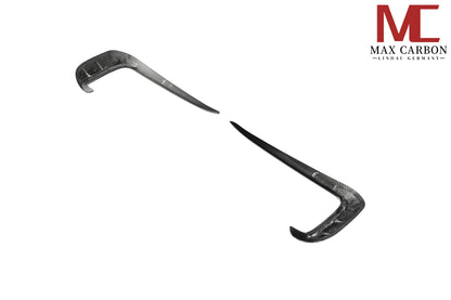 MAX CARBON Front Air Intake Covers suitable for Porsche Cayenne 9YA .2 Facelift 