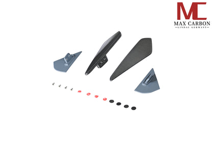 MAX CARBON DRY Carbon roof spoiler for Porsche Cayenne SUV 9YA