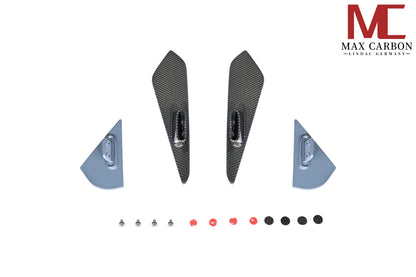 MAX CARBON DRY Carbon roof spoiler for Porsche Cayenne SUV 9YA