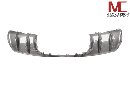 DRY Carbon Heckdiffusor Diffusor für Porsche Cayenne Turbo GT 9Y0 9YA