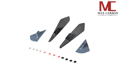 MAX CARBON DRY Carbon roof spoiler for Porsche Cayenne SUV 9YA