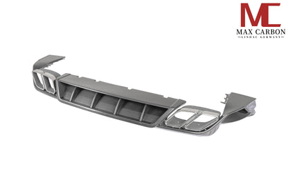 MAX CARBON DRY Carbon Diffuser Rear Diffuser for Porsche Cayenne 9YA 9Y0 SUV Coupé