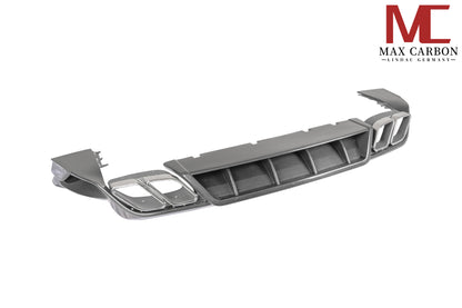 MAX CARBON DRY Carbon Diffuser Rear Diffuser for Porsche Cayenne 9YA 9Y0 SUV Coupé