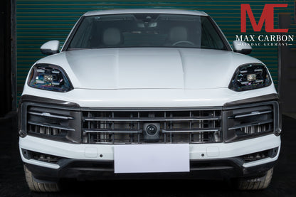 MAX CARBON Front Air Intake Covers suitable for Porsche Cayenne 9YA .2 Facelift 