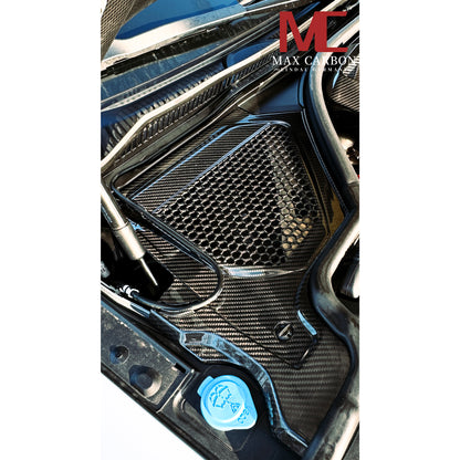 MAX CARBON Engine compartment cover DRY CARBON Prepreg for BMW G80 G81 M3 G82 G83 M4 M2 G87 