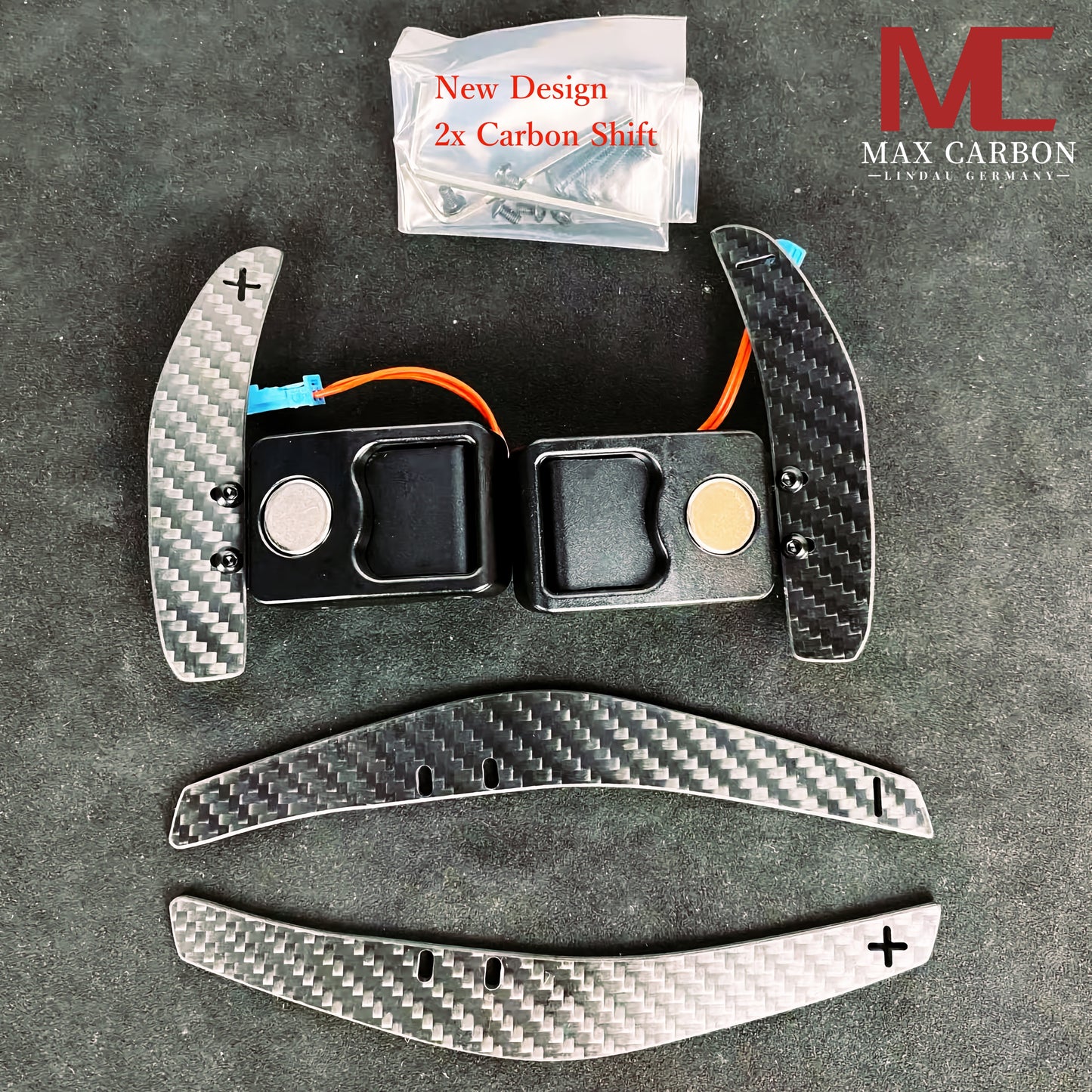 MAX CARBON Clubsport Magnetic shift paddles from racing for almost all BMW AND MINI F- AND G- series models including M vehicles