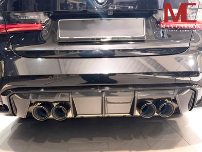MAX CARBON Performance Diffuser Rear Bumper Replacement for BMW G80 G81 M3 G82 G83 M4 