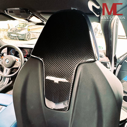 MAX CARBON Performance Seat Cover Cover for BMW M3 M4 G80 G81 G82 G83 X3M X4M F97 F98 M8 F91 F92 F93
