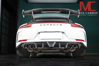 MAX CARBON DRY Carbon rear diffuser for Porsche 991.2 Carrera