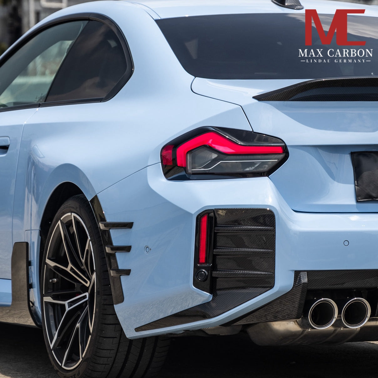 MAX CARBON Performance garniture en carbone panneau latéral avant en carbone pour BMW M2 G87