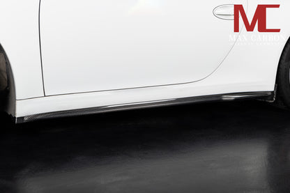 MAX CARBON Dry Carbon Performance side skirts suitable for Porsche 911 991.1 991.2