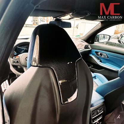 MAX CARBON Performance Seat Cover Cover for BMW M3 M4 G80 G81 G82 G83 X3M X4M F97 F98 M8 F91 F92 F93