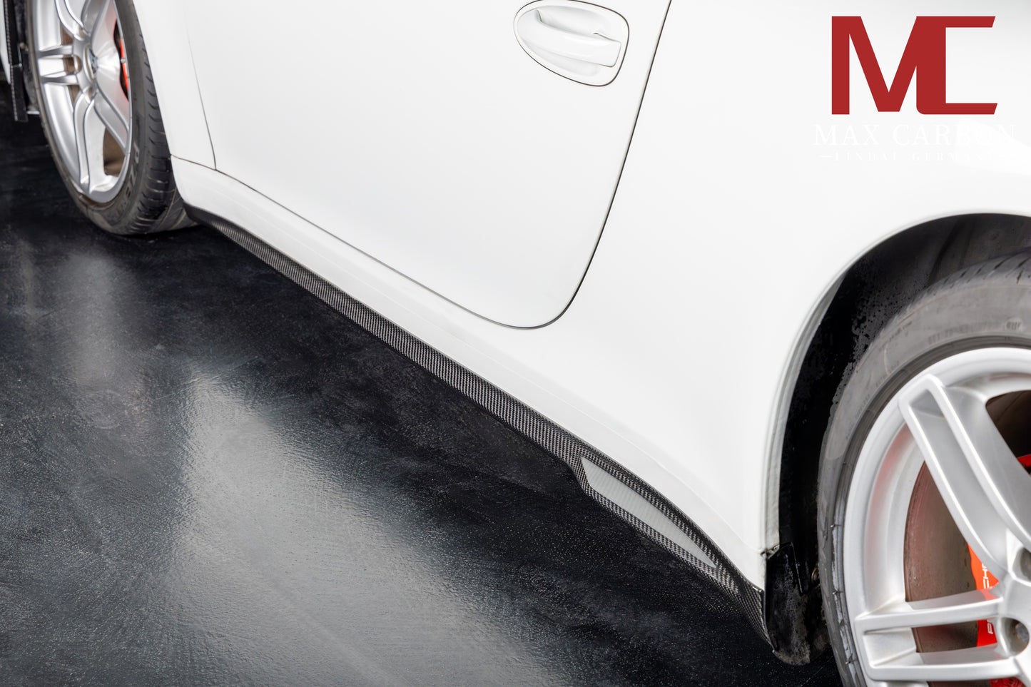 MAX CARBON Dry Carbon Performance side skirts suitable for Porsche 911 991.1 991.2
