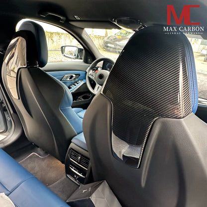 MAX CARBON Performance Seat Cover Cover for BMW M3 M4 G80 G81 G82 G83 X3M X4M F97 F98 M8 F91 F92 F93