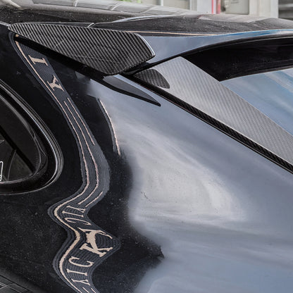 Becquet de toit en carbone MAX CARBON DRY pour Porsche Cayenne Coupé 9YA 