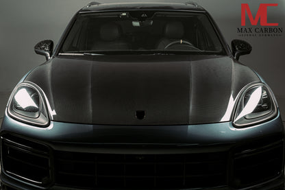 MAX CARBON DRY Carbon bonnet hood suitable for Porsche Cayenne S GTS 9YA .1