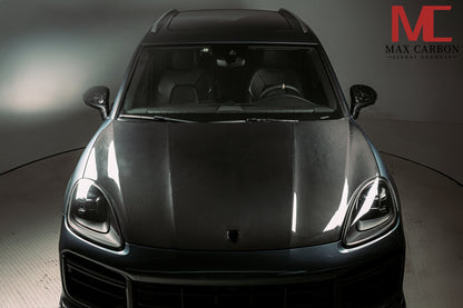 MAX CARBON DRY Carbon bonnet hood suitable for Porsche Cayenne S GTS 9YA .1