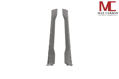 MAX CARBON DRY Carbon Side Skirts for Porsche Cayenne 9YA