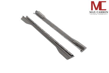 MAX CARBON DRY Carbon Side Skirts for Porsche Cayenne 9YA
