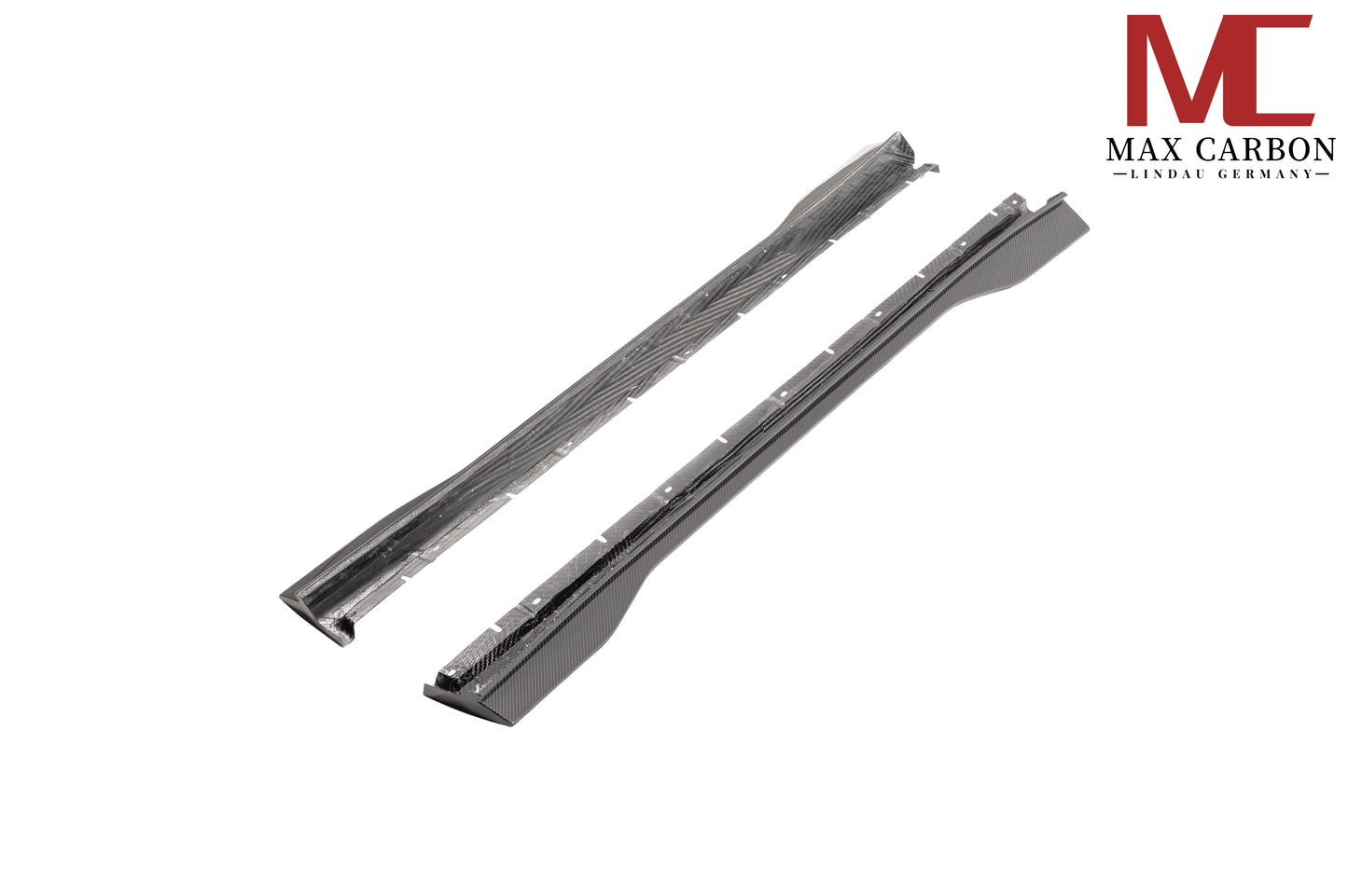 MAX CARBON DRY Carbon Side Skirts for Porsche Cayenne 9YA