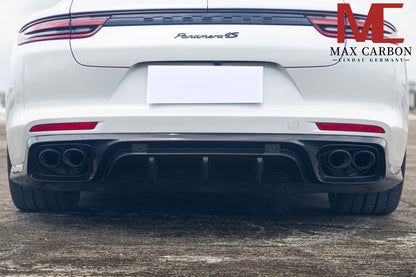 MAX CARBON DRY CARBON rear diffuser suitable for Porsche Panamera 971 971.1 971.2