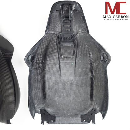 MAX CARBON Complete dry carbon seat replacement suitable for BMW M3 G80 G81 X3M X4M F97 F98 M2 G87 M4 G82 G83 M8 F92 F81 