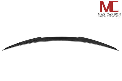MAX CARBON Dry Carbon Sport Rear Spoiler Lip for BMW 3 Series G20 M3 G80 V4 Style
