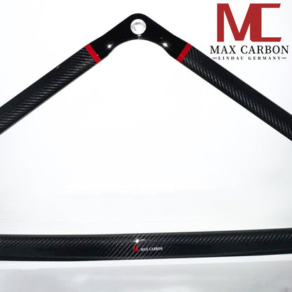 MAX CARBON Performance Dry Carbon Strut Brace Engine Compartment Balance Rod for BMW M3 M4 G80 G81 G82 G83 CSL 