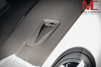 MAX CARBON DRY Carbon bonnet hood suitable for Porsche 911 991 GT3 718 