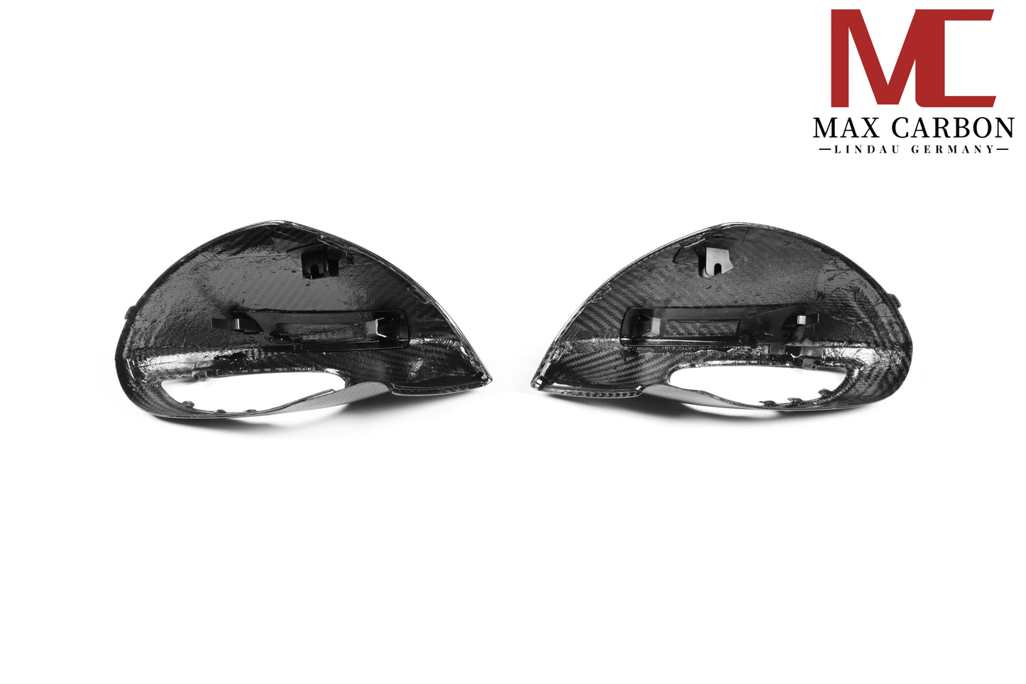 MC MAX CARBON Performance mirror caps Dry Carbon Prepreg suitable for Porsche 911 991.1 GT3RS