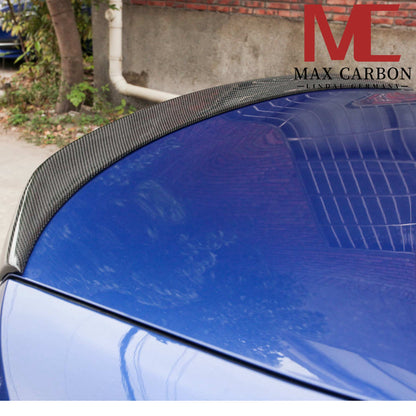 MAX CARBON Dry Carbon Sport Rear Spoiler Lip for BMW 3 Series G20 M3 G80 VP2 Style 