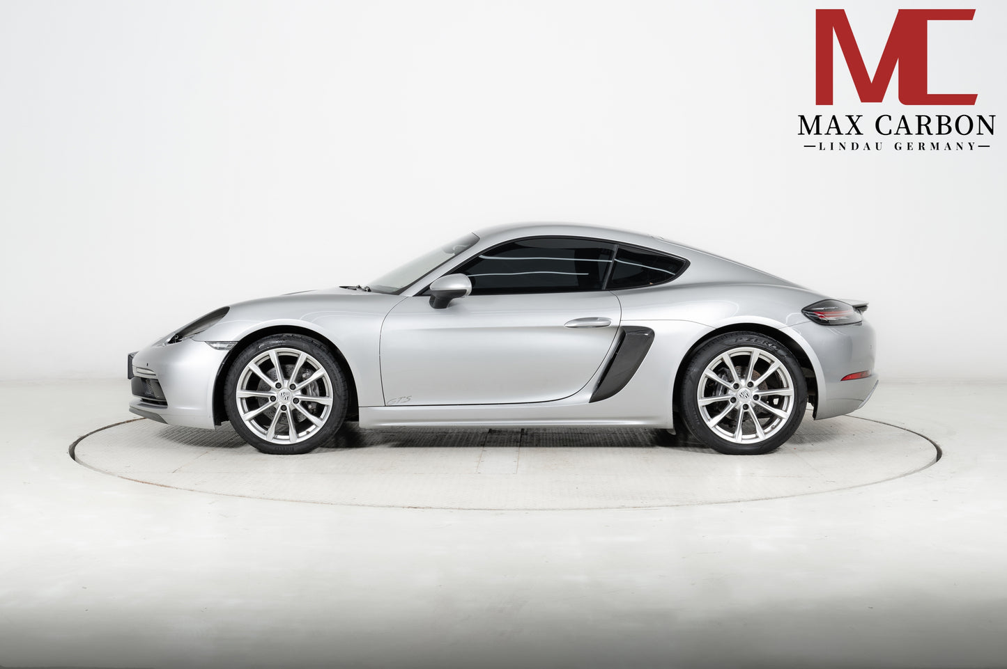 MAX CARBON DRY Carbon air intakes side replacement suitable for Porsche 718 982 Cayman Boxster 