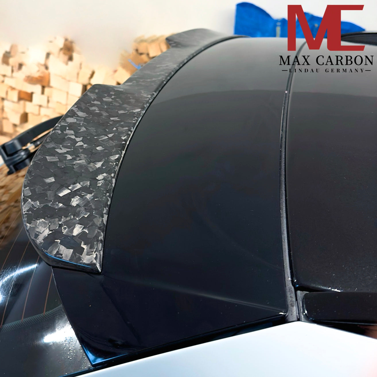 MAX CARBON Performance Dry Carbon Rear Spoiler for BMW M3 G81 Touring G21 M340i 