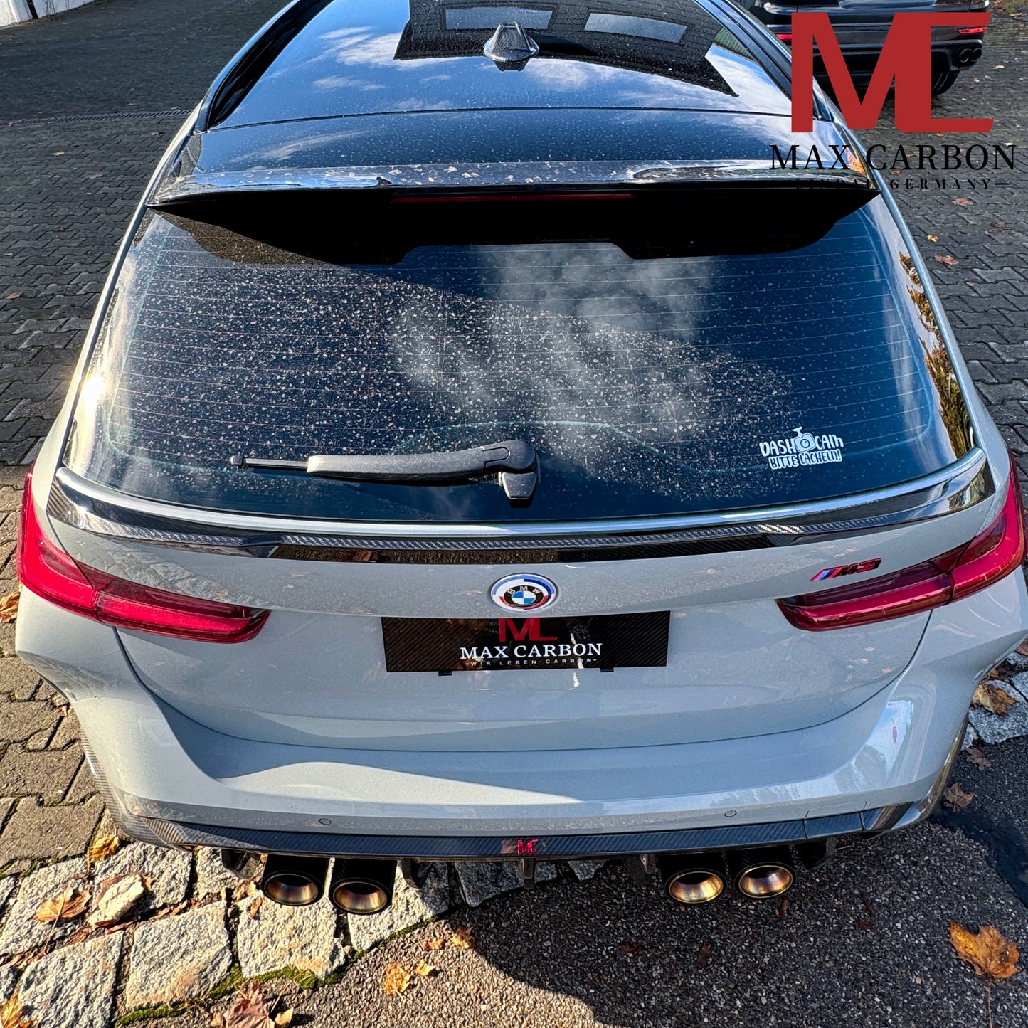 MAX CARBON Performance Dry Carbon Rear Spoiler for BMW M3 G81 Touring G21 M340i SQ Style
