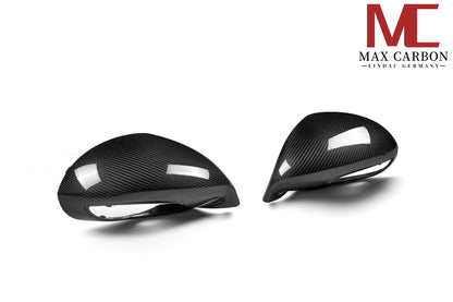 MC MAX CARBON Performance mirror caps Dry Carbon Prepreg suitable for Porsche 911 991.1 GT3RS
