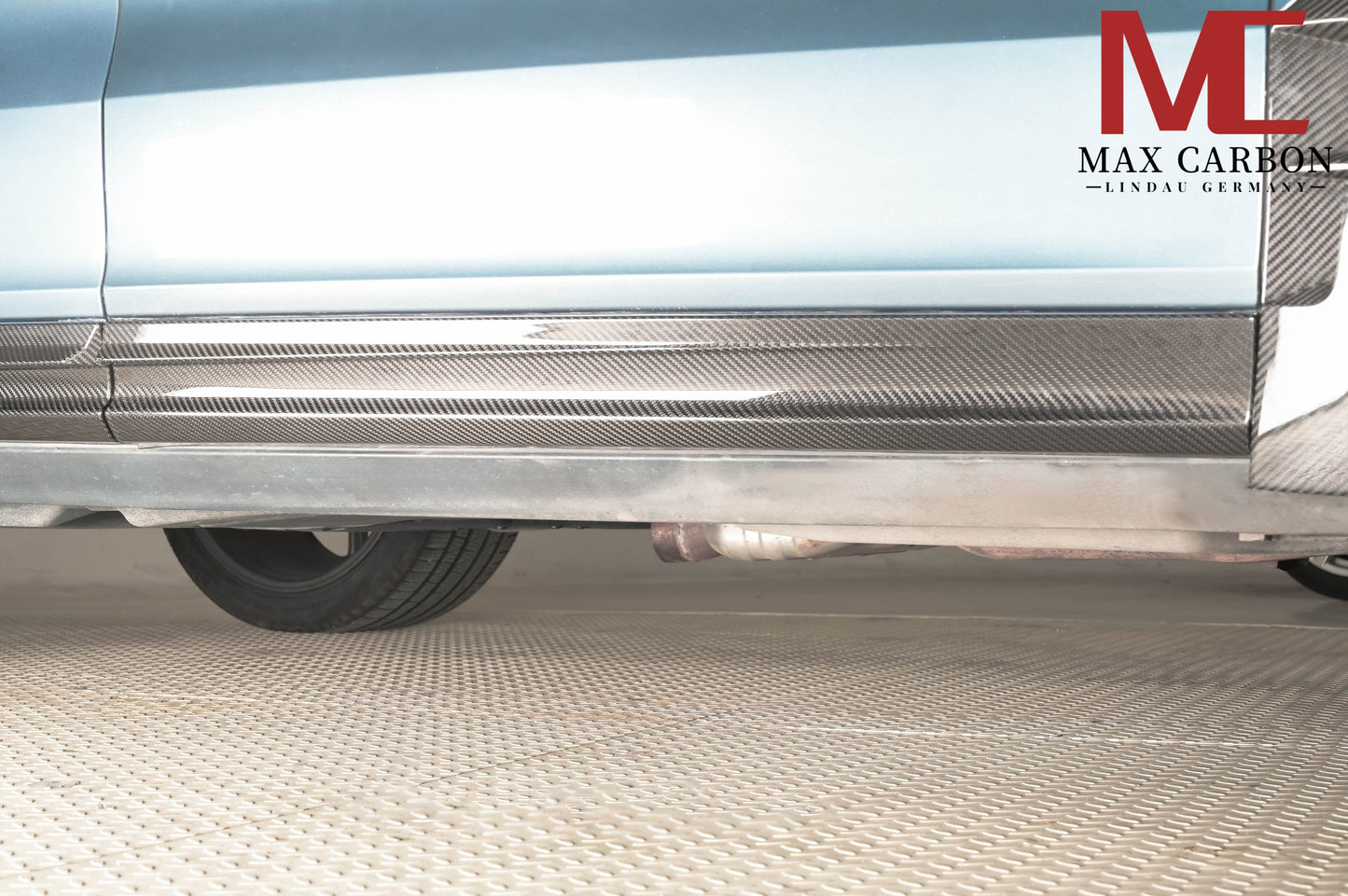 MAX CARBON DRY Carbon Door Insert Sill for Porsche Cayenne 9YA