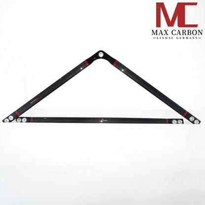 MAX CARBON Performance Dry Carbon Strut Brace Engine Compartment Balance Rod for BMW M3 M4 G80 G81 G82 G83 CSL 