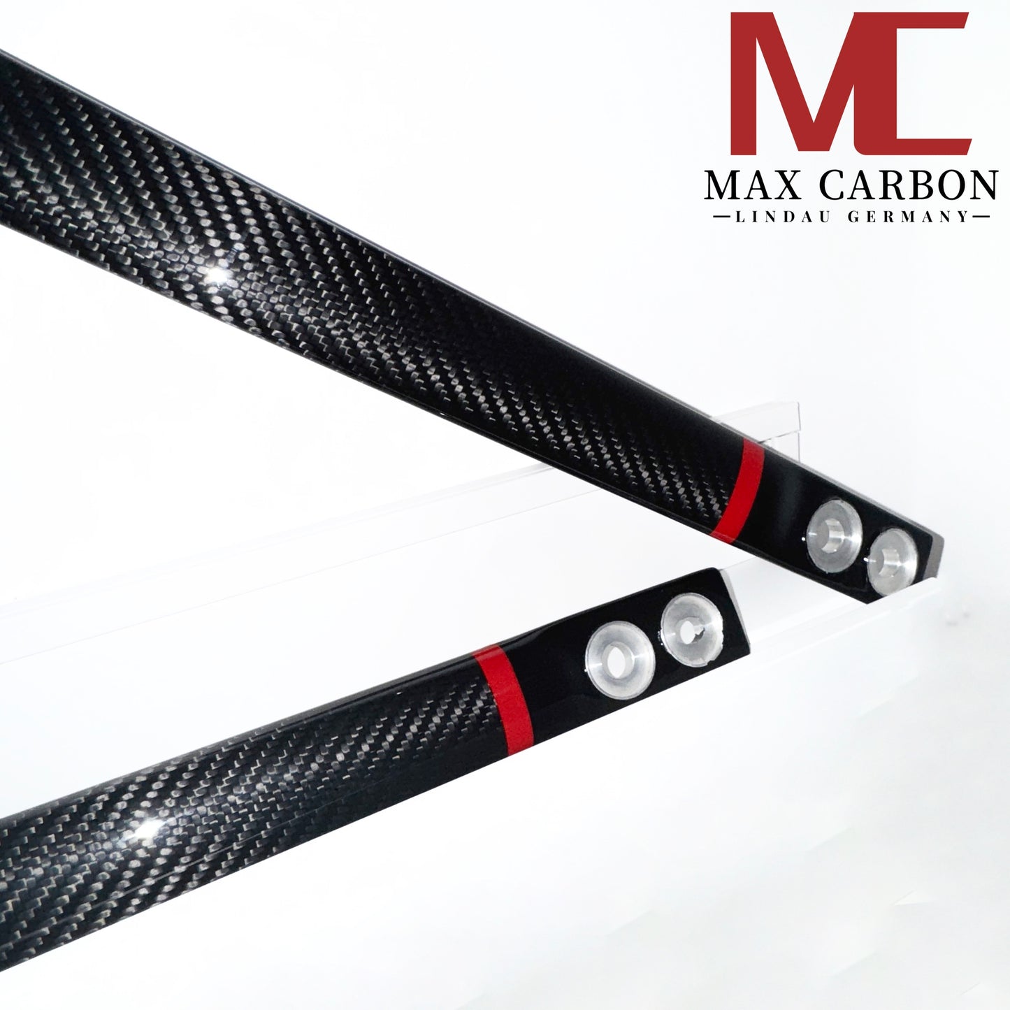 MAX CARBON Performance Dry Carbon Strut Brace Engine Compartment Balance Rod for BMW M3 M4 G80 G81 G82 G83 CSL 