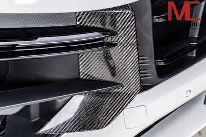 MAX CARBON DRY CARBON front bumper covers air intake covers for Porsche Cayenne 9YA 9Y0 Facelift Turbo, Turbo S, Turbo GT