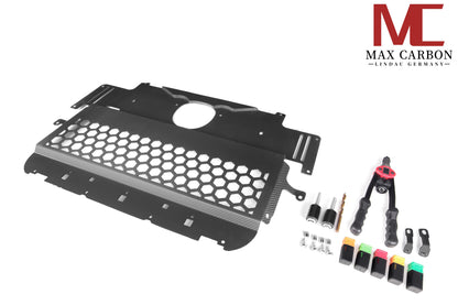 MAX CARBON Dry Carbon Underbody Protection Floor Protection for BMW G80 G81 M3 G82 G83 M4 M2 G87 SQ Style