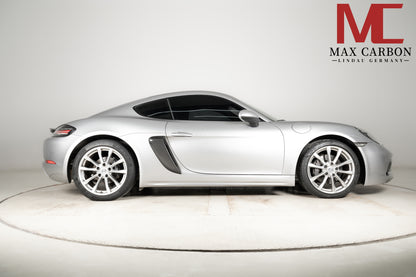 MAX CARBON DRY Carbon air intakes side replacement suitable for Porsche 718 982 Cayman Boxster 