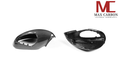 MC MAX CARBON Performance mirror caps Dry Carbon Prepreg suitable for Porsche 911 991.1 GT3RS